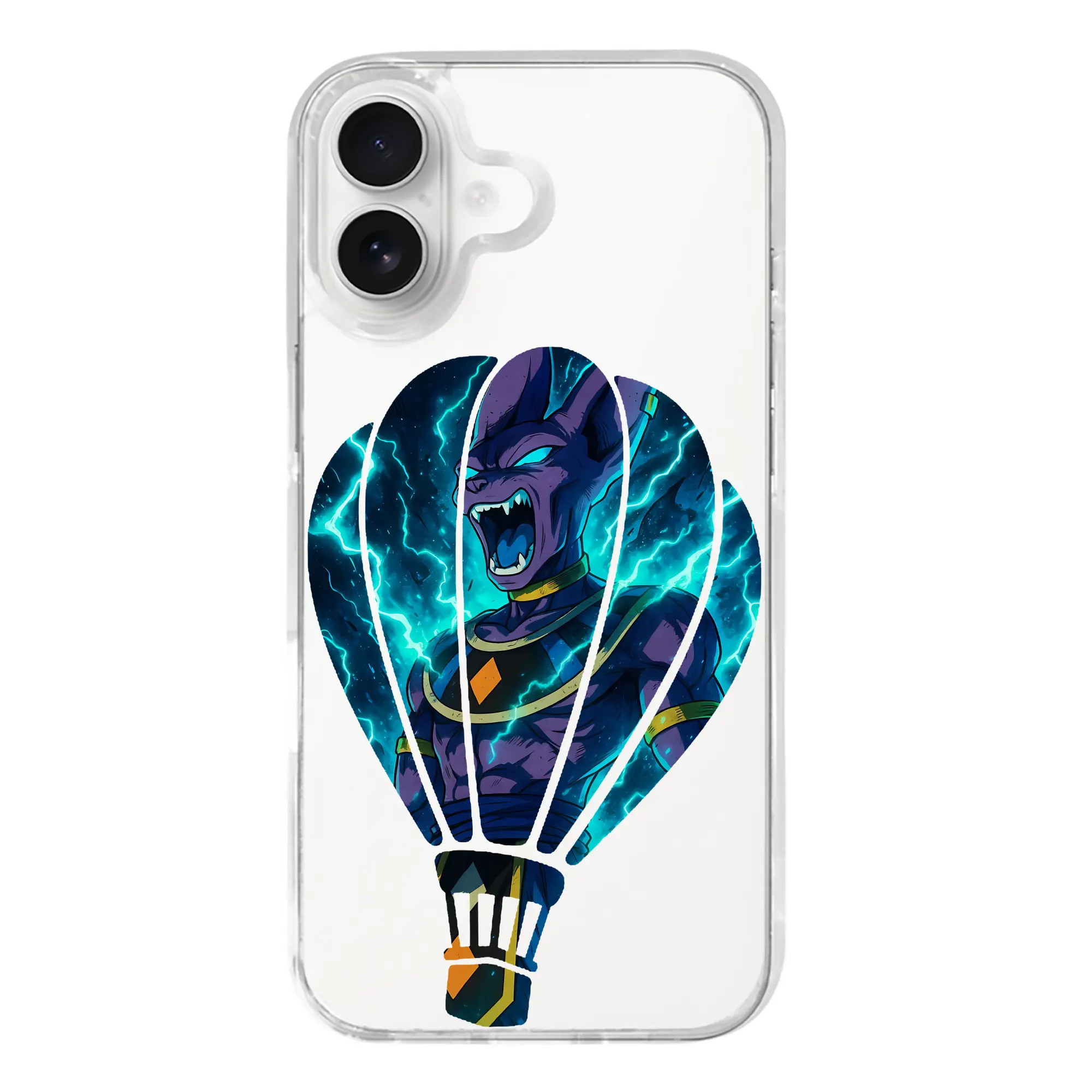 ドラゴンボール グッズ ビルス - iPhone 17シリーズ 透明スマホケース – 薄型・耐衝撃・精密フィット保護カバー